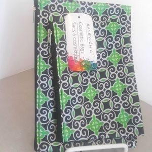 Sassy + Chic Cosmetic Bags-2pcs.
